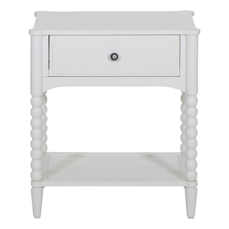 Spindle Single Drawer Night (1-Year Warranty)