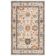 preview thumbnail 4 of 8, SAFAVIEH Handmade Aspen Milou Boho Tribal Wool Rug 5' x 8' - Ivory/Blue - Rectangle