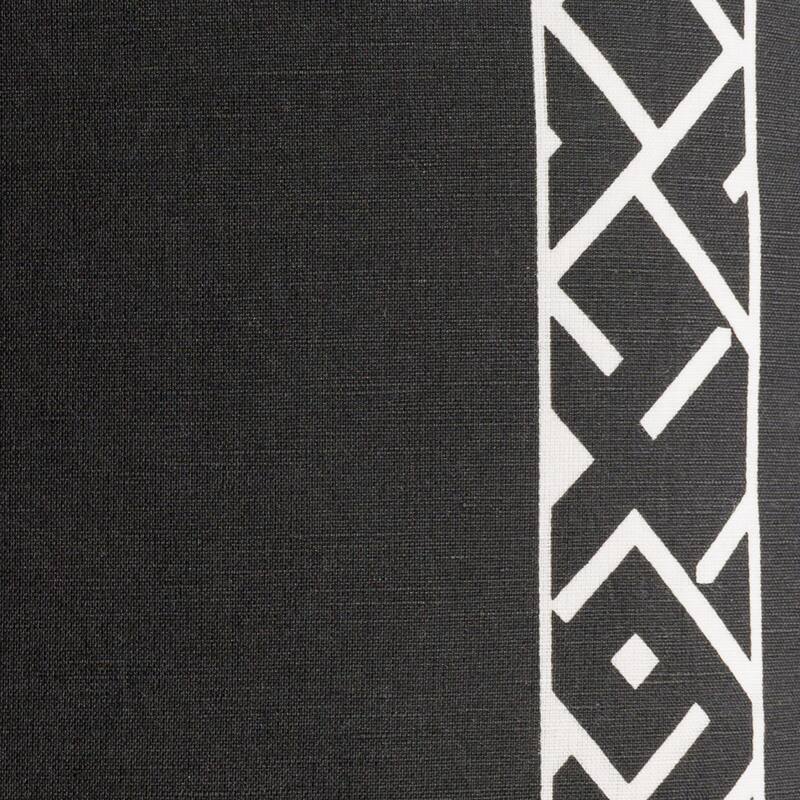 Decorative Yonge Black 18-inch Throw Pillow Cover