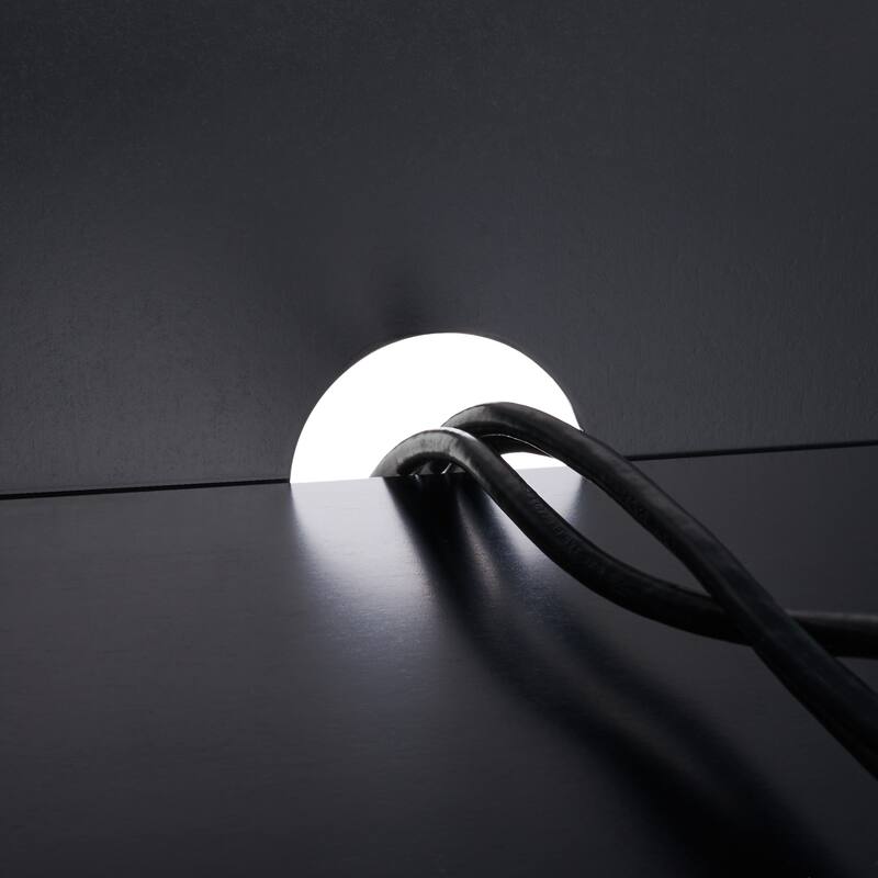 SAFAVIEH Couture Lecarlo Mirrored Wood Sideboard - 72"W x 19"D x 34"H