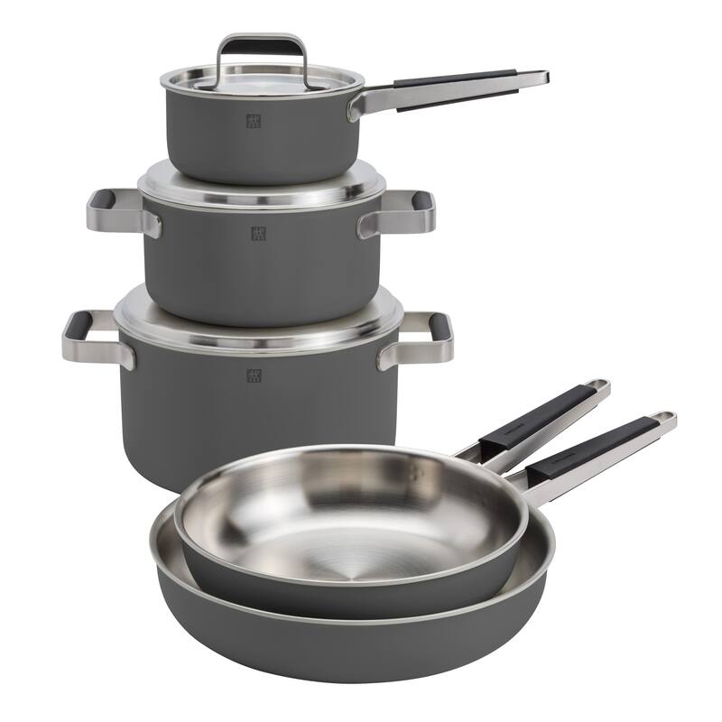 ZWILLING Pure 8-pc Stainless Steel Cookware Set