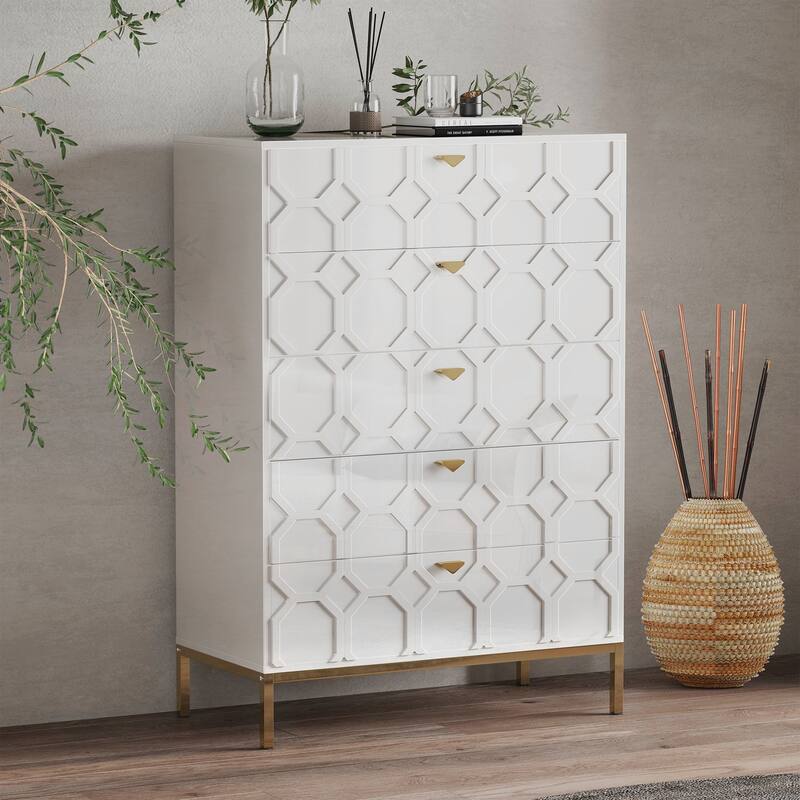 5 drawers cabinet