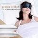 preview thumbnail 9 of 8, Cotton Gusseted Pillows, Down Alternative Bed Pillows for Side&Back Sleepers, Set of 2