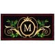 preview thumbnail 21 of 24, SAFAVIEH Handmade Monogram Florea Casual Rug 2' x 6' Runner - M - Black/Multi - Runner