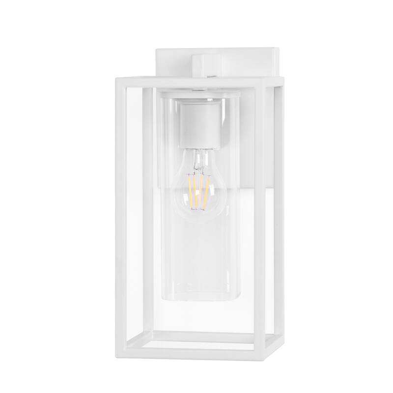 Outdoor Wall Sconce with Clear Glass