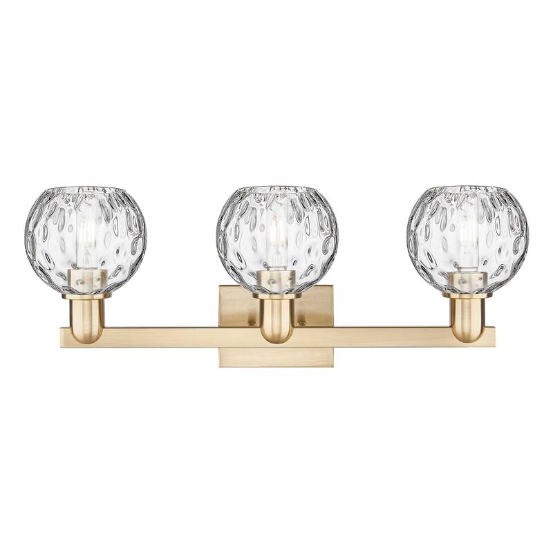 Innovations Lighting Endless Possibilities Arcadia - Athens Water Glass - 3 Light 25" Bath Vanity Light