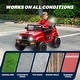 preview thumbnail 12 of 26, Outdoor Cruiser 12V Kids Ride-On Car with Remote Control - Dual 25W Motors, 4.5AH Battery, Safety Belt, Emergency Stop,