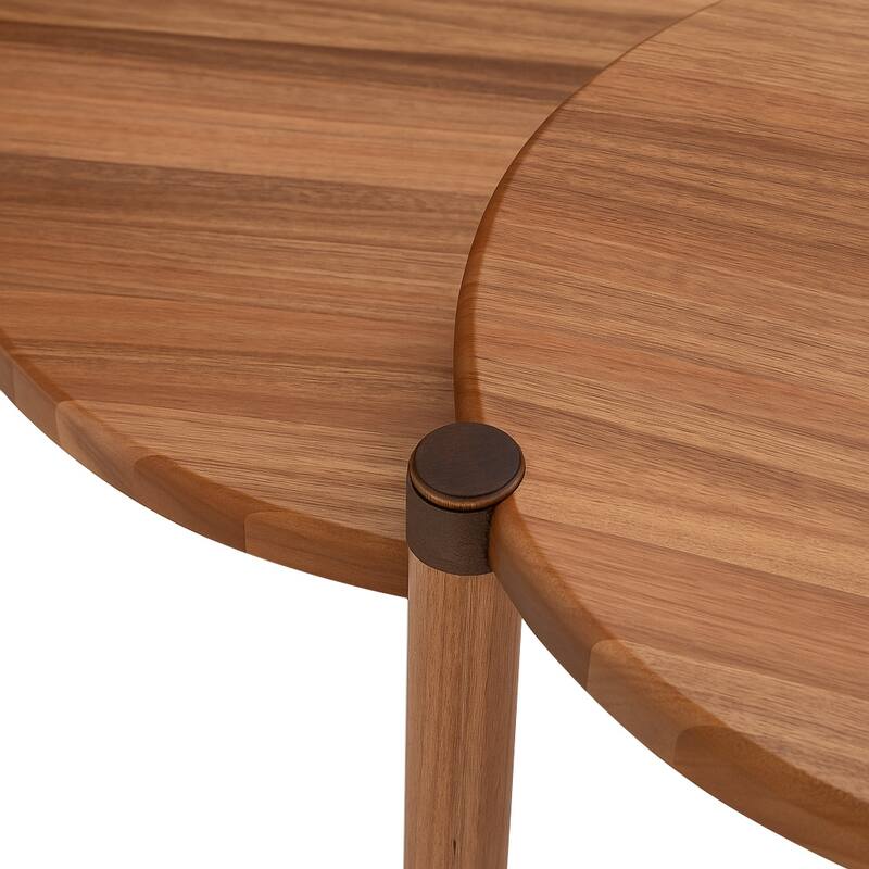 Leick Home 2-Pack Redonda Bay Side Tables