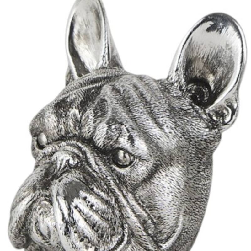 HomeRoots Set of Two 6" Silver Metal Dog Decorative Bookends - 5.5118" H x 4.7244" W x 4.8425" D