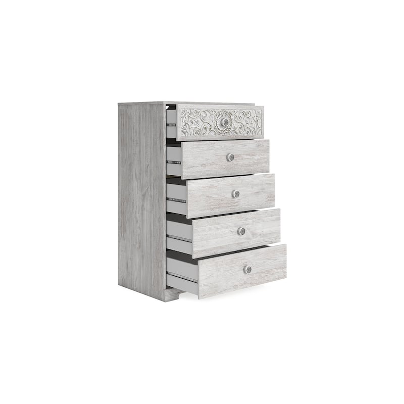 Signature Design by Ashley Paxberry White Dresser