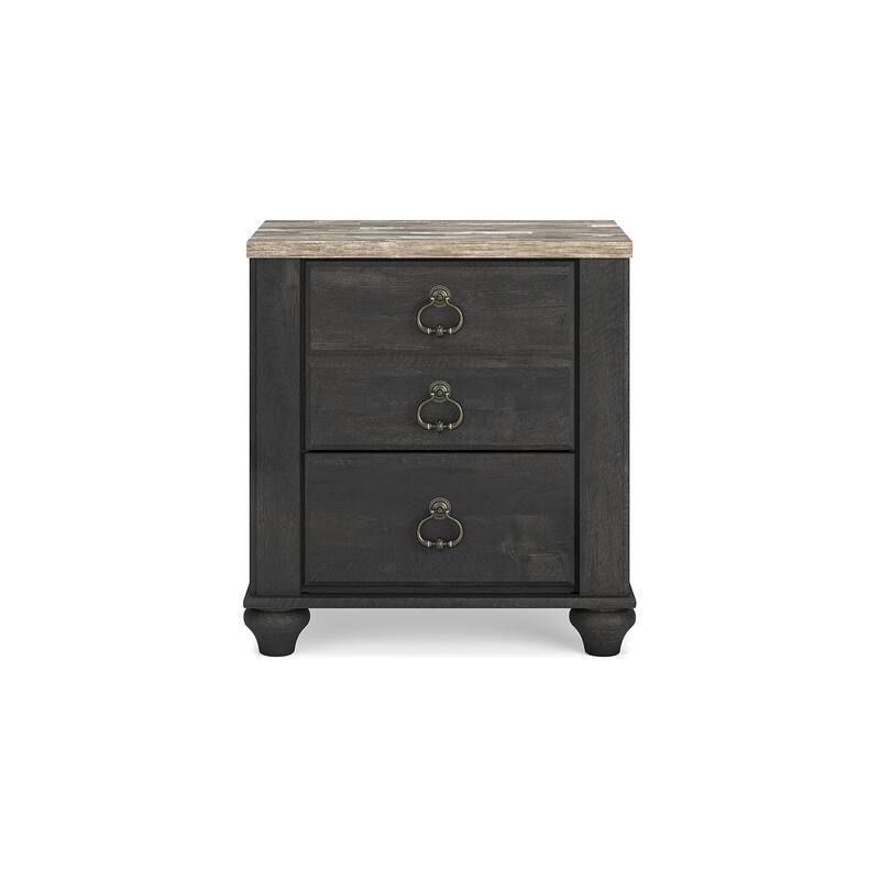 Signature Design by Ashley Willowton Two Drawer Nightstand