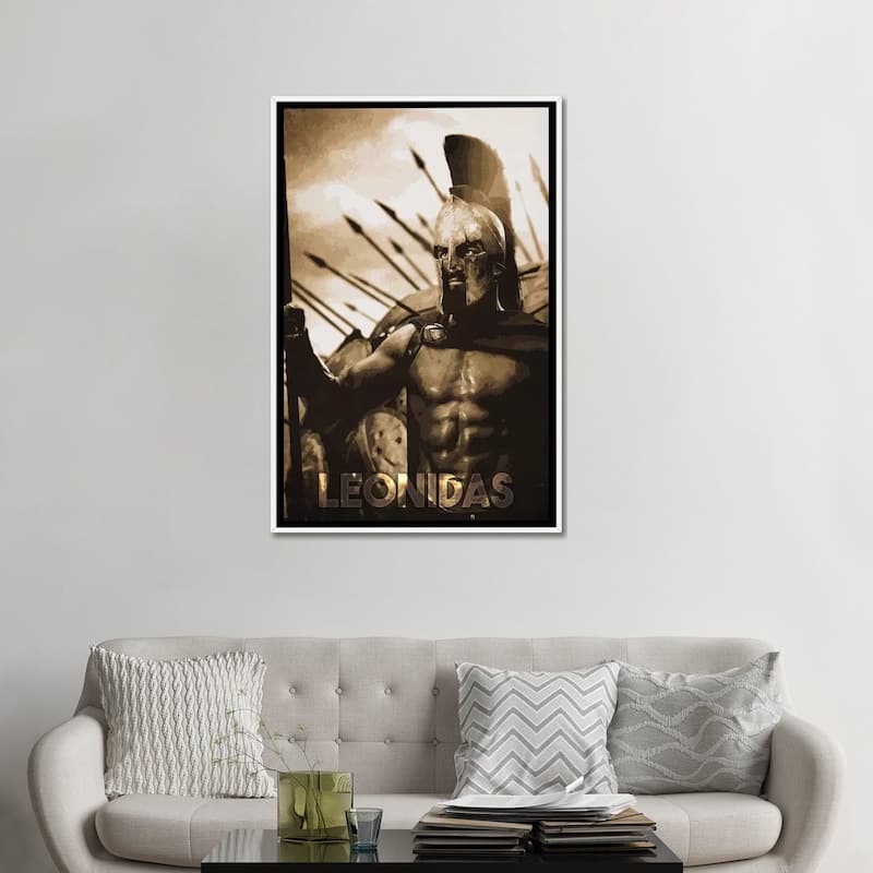 iCanvas "Leonidas" by Durro Art Framed Canvas Print