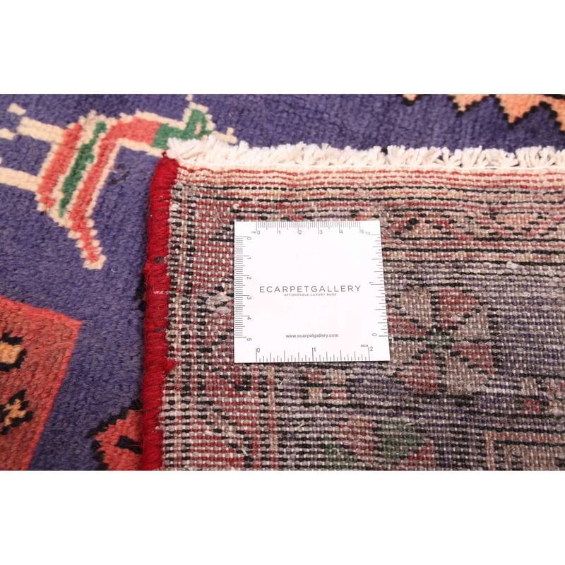 ECARPETGALLERY Hand-knotted Andelz Red Wool Rug - 3'3 x 9'10