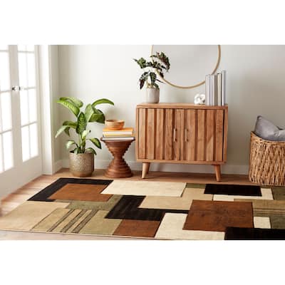 Home Dynamix Tribeca Mason Contemporary Geometric Area Rug