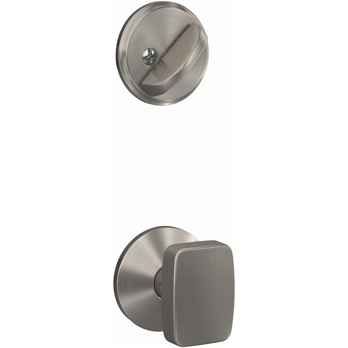 Schlage Custom Single Cylinder Keyed Entry Interior Only Pack with