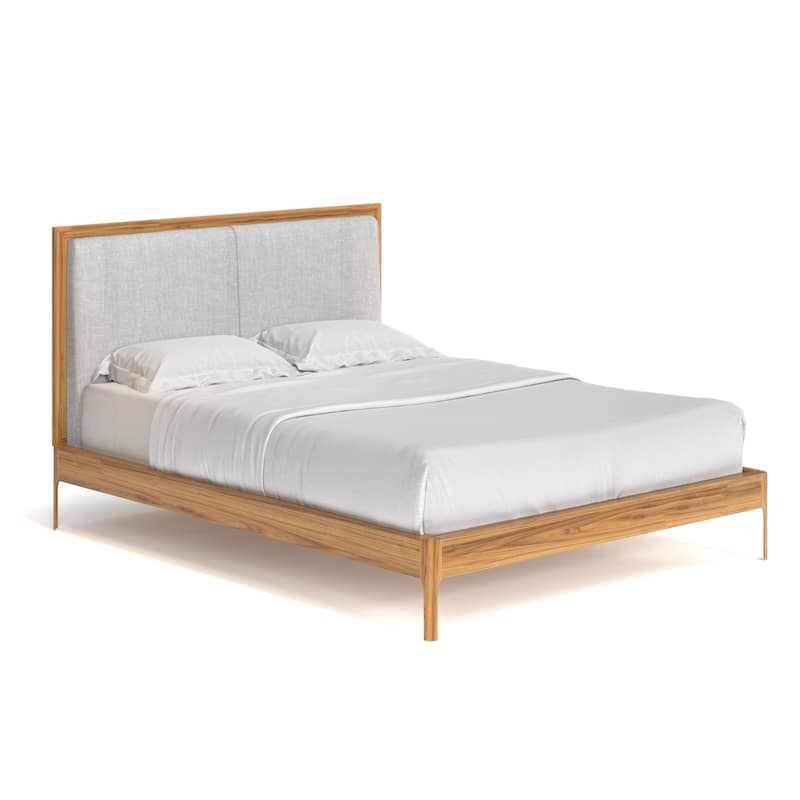 Anushka Queen Size Bed - Natural