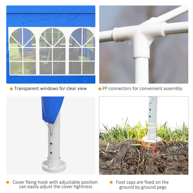 9.6' x 19' Large Party Tent