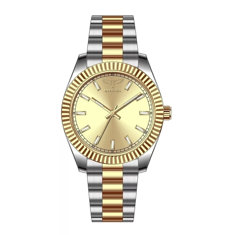 Invicta Men's 69009 Specialty Quartz PC21S Copper Dial Watch