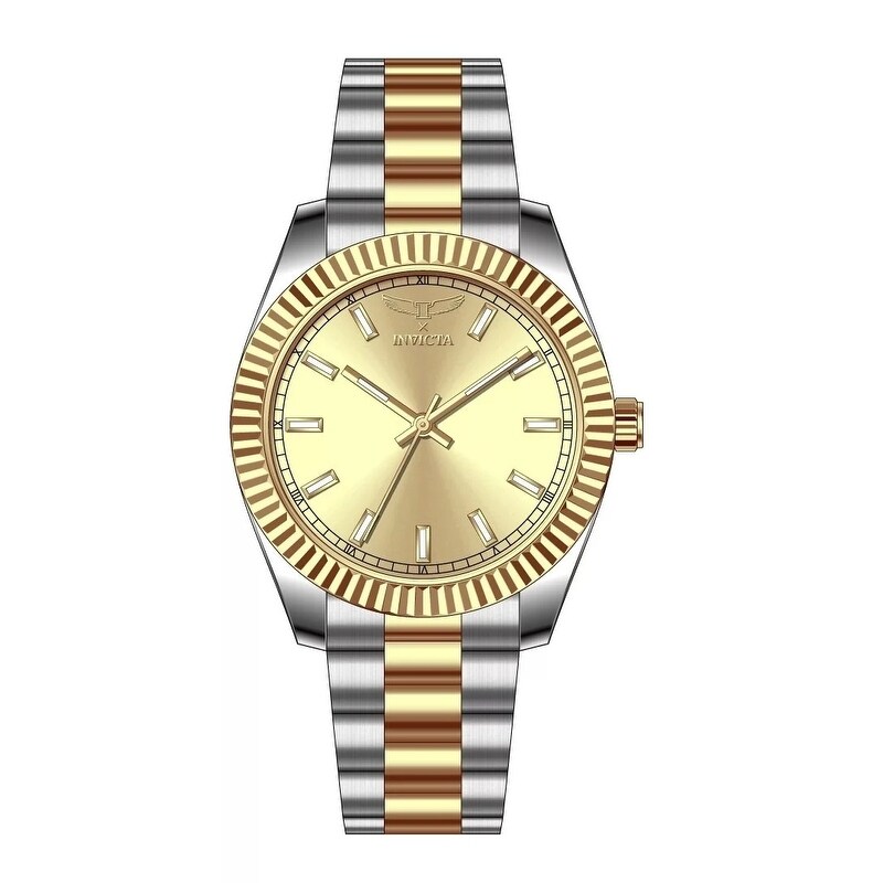 Invicta Men's 69027 Specialty Quartz PC21S Copper Dial Watch