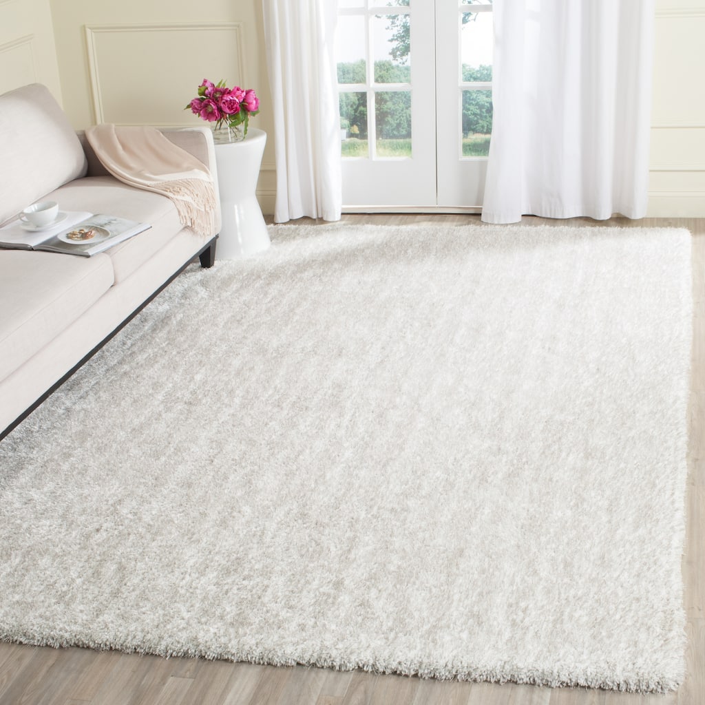 SAFAVIEH Handmade Toronto Shag Mikaela Polyester Rug