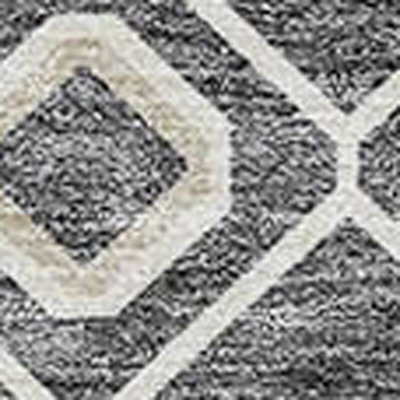 HomeRoots Geometric Modern Rectangle Outdoor Rug