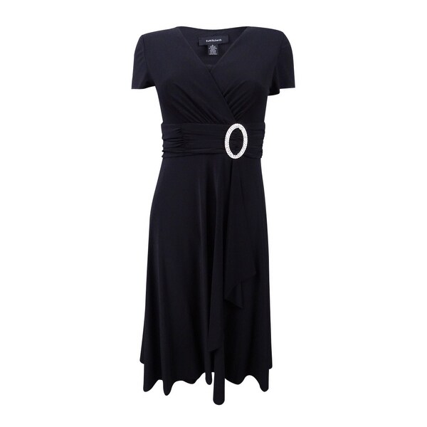 r & m richards faux wrap dress