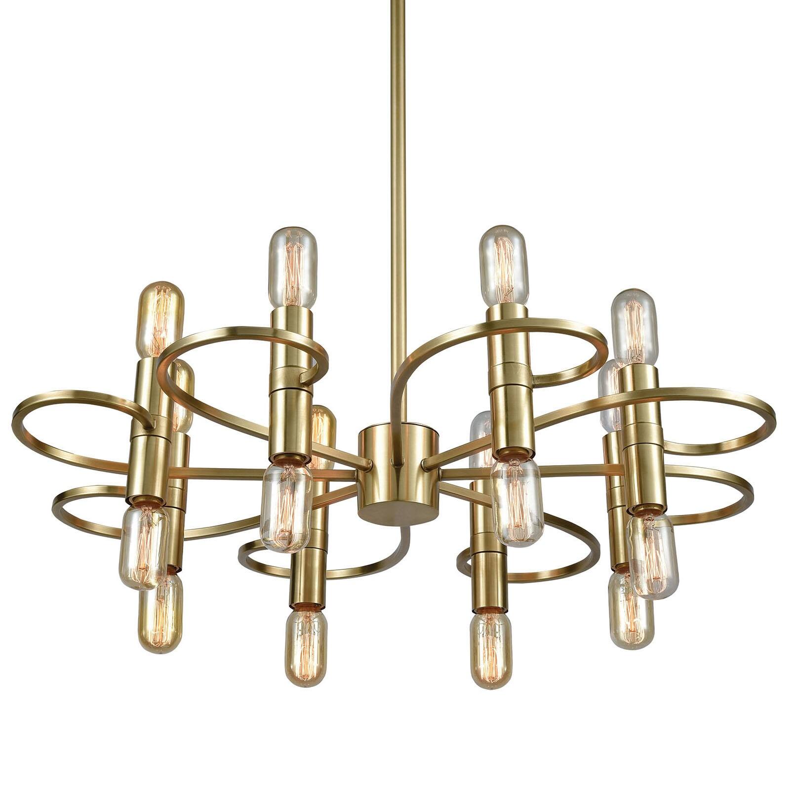 Elk Home D3874  Splendor 16 Light 30" Wide Taper Candle Chandelier - Chandeliers For Bedrooms by Overstock.com