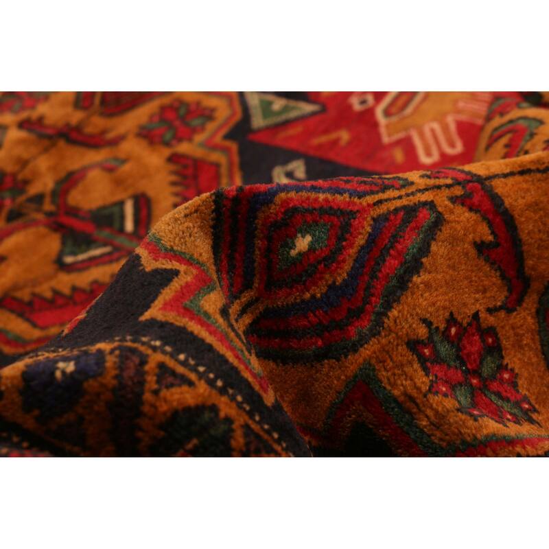 Teimani Orange Rug 3'10" x 6'4" - 3'10 x 6'4