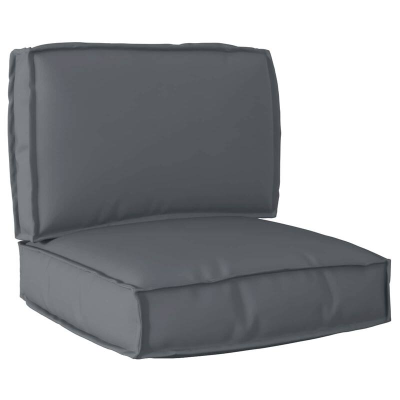 vidaXL Pallet Cushion Set 2 pcs Oxford Fabric - 23.62 x 23.62 x 20.47 in