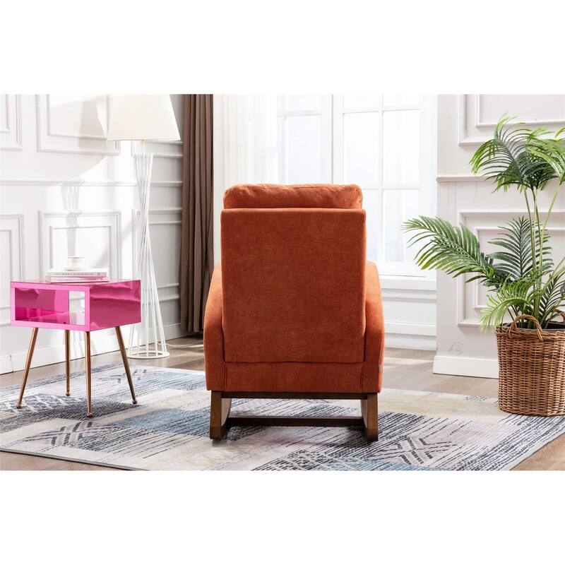 Modern Fabric Rocking Chair
