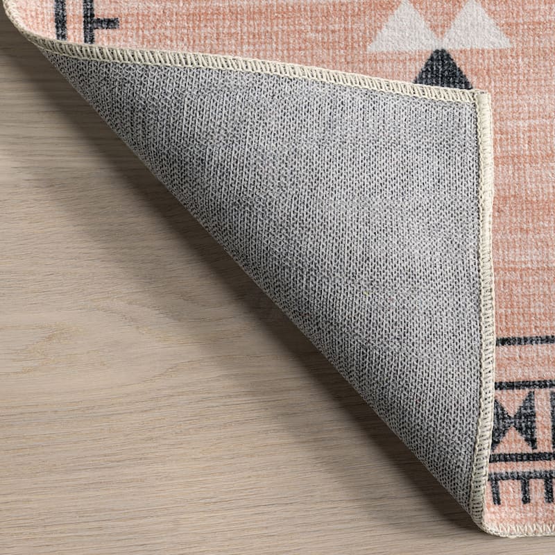 Nuloom Shenai SplashGuard Machine Washable Area Rug