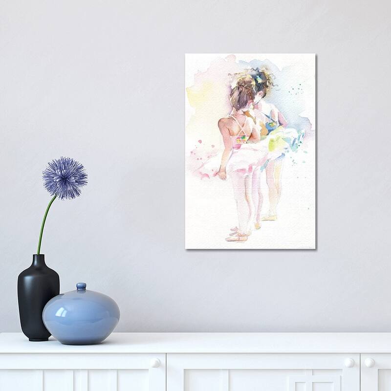iCanvas "Little Ballerinas" by Marina Ignatova Canvas Print - 18x12x1.5