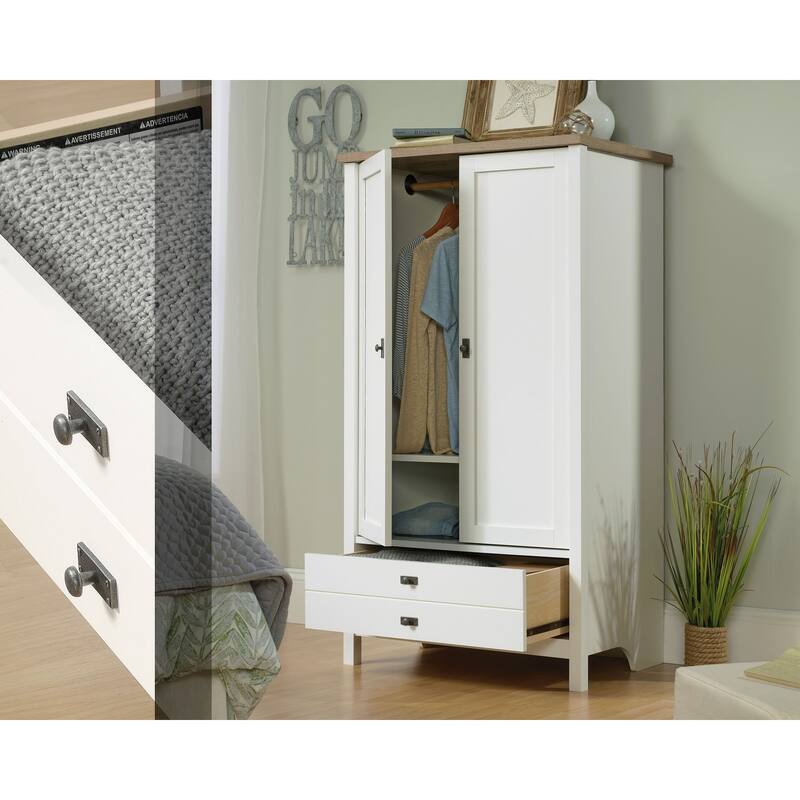 Cottage Road Armoire - Soft White