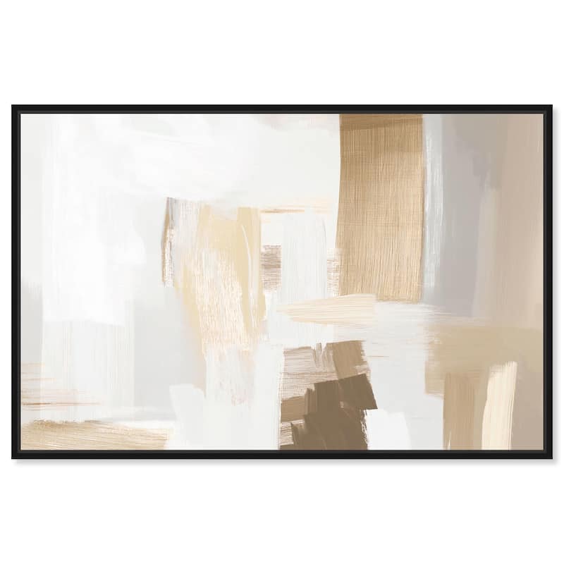 Honeycomb Hues II Canvas by Art Remedy - Black - 15" x 10"