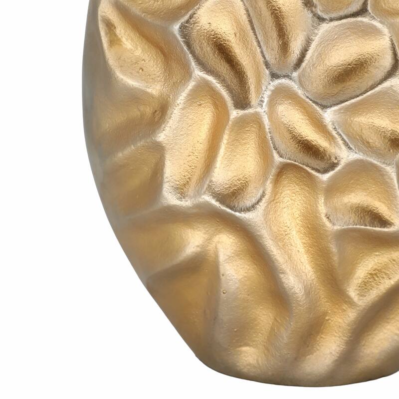 Metal Cartwright Hammered Textured Vase - Bronze