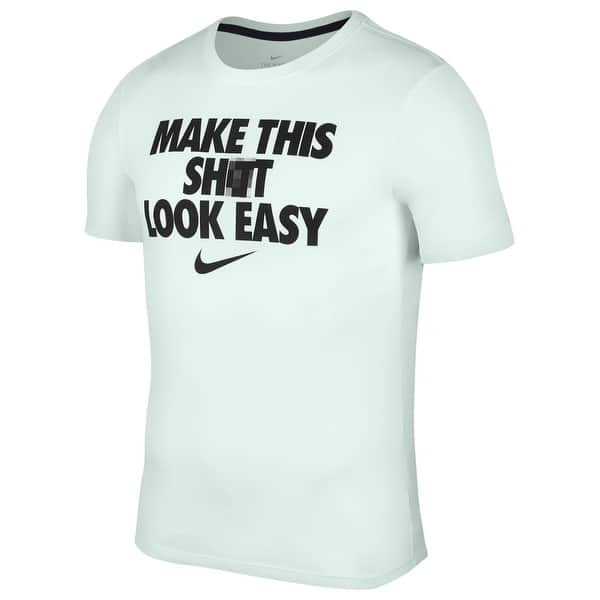 Shop The Nike Tee Mens Tee T Shirt Crewneck Graphic Print Overstock 29120937