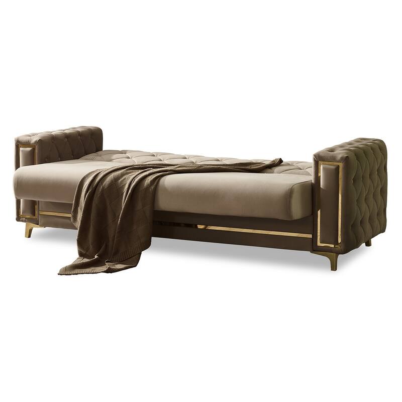 Bahreyn 4-Pieces Comfortable Sleeper Modern Two Sofa Two Chair Living Room Set
