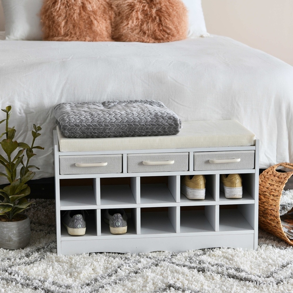 White cubby bench new arrivals