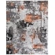 preview thumbnail 52 of 50, SAFAVIEH Craft Ermina Modern Abstract Rug 10'6" x 14' - Grey/Orange - Rectangle