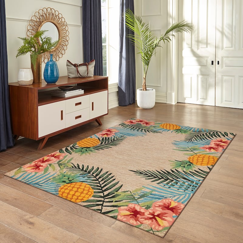 Liora Manne Ravella Tropical Indoor/Outdoor Rug