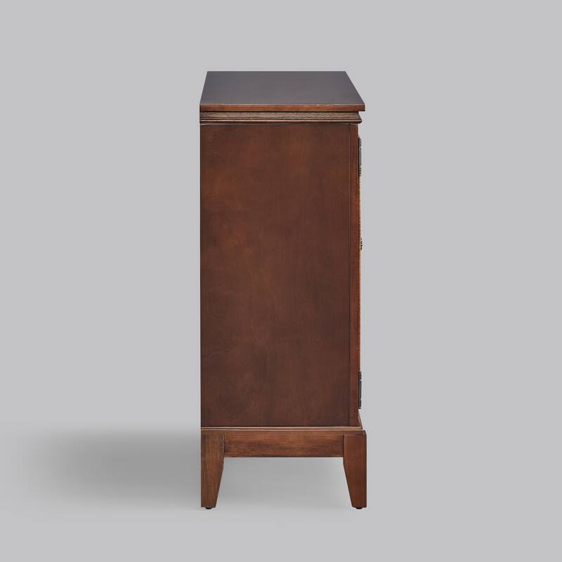 Sideboard & Buffets Cabinet, Accent Display Storage Distressed Console Cabinet for Entryway Living Room Bedroom Kitchen