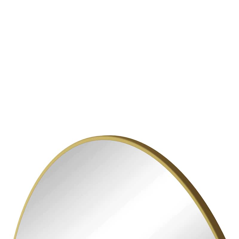 Wall Mirror 39 Inch Circular Mirror Metal Framed Mirror Round Vanity Mirror Dressing Mirror, for Bathroom, Living Room