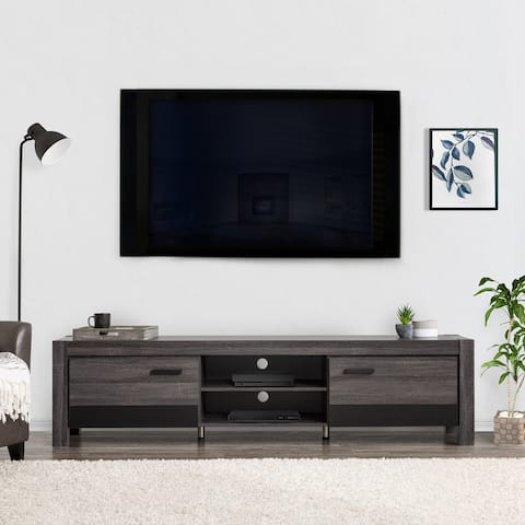 CorLiving Joliet Duotone TV Bench for TVs up to 95"