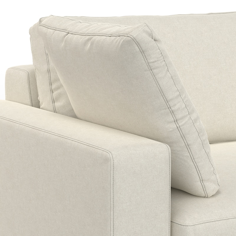 WYNDENHALL Roscoe Left-Facing Sectional in Tightly Woven Performance Fabric