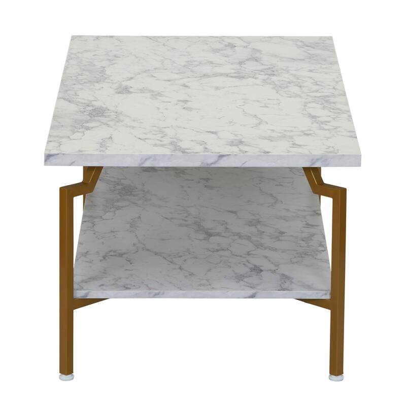 Household Essentials Modern Wood Coffee Table