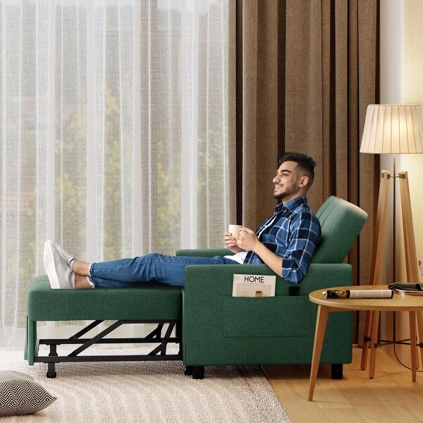 3 in 1 Adjustable Sleeper Sofa Bed Pull Out Chair Sofa Convertible Folding Bed for Living Room On Sale Bed Bath Beyond 39931882