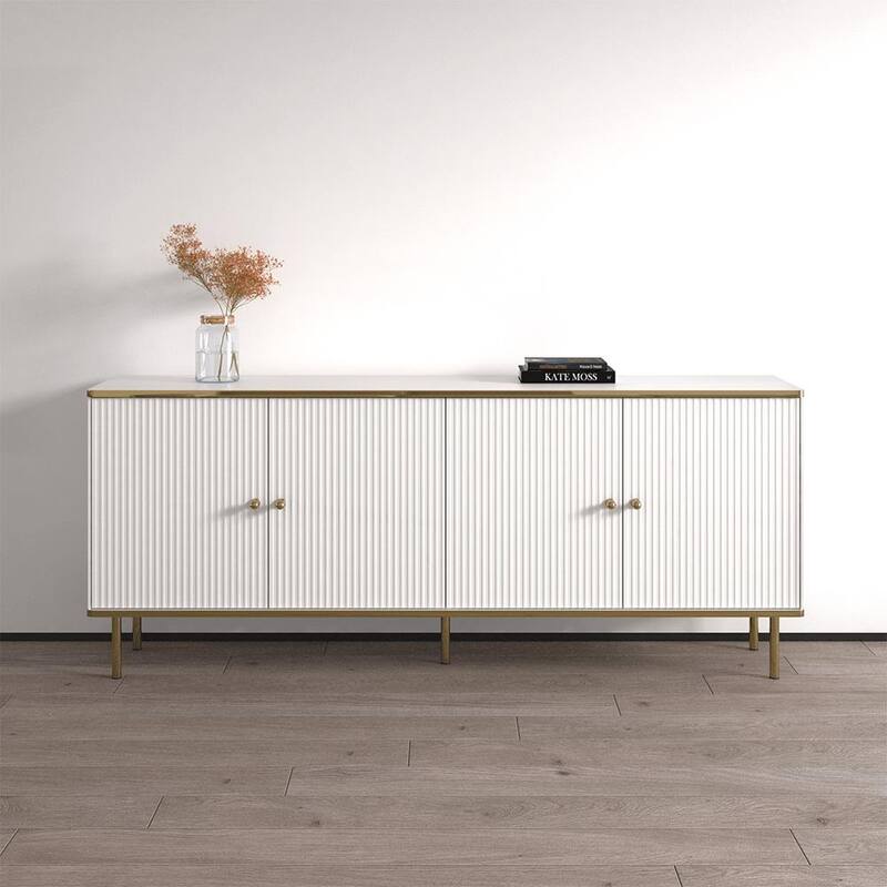 Camelia 4D 72" Sideboard - White