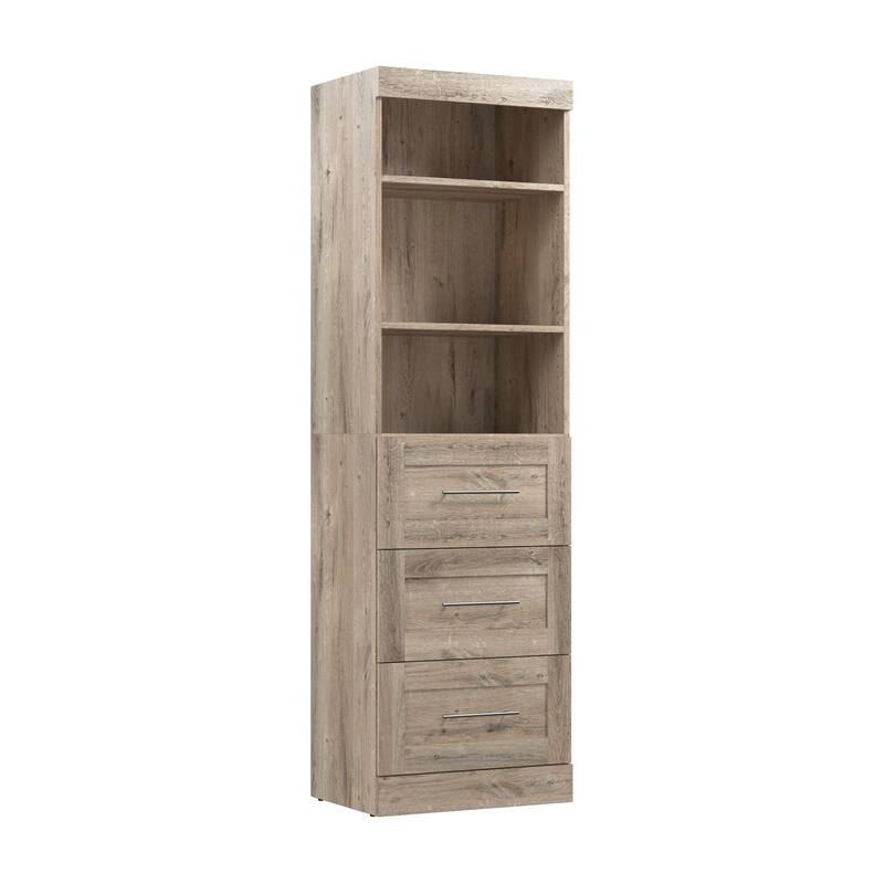 Pur 25W Closet Organizer with Drawers by Bestar