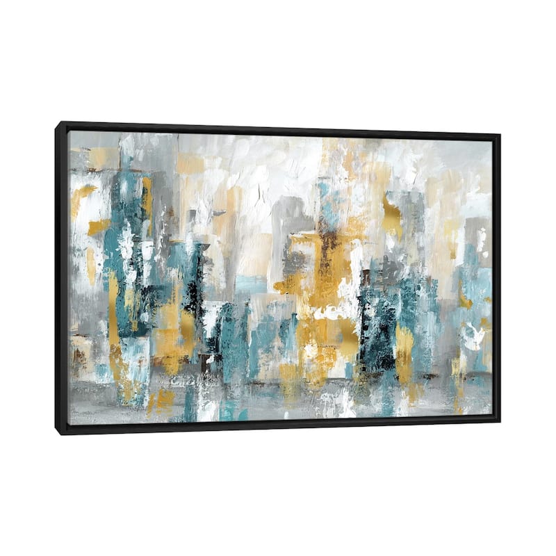 iCanvas "City Views II" by Nan Framed Canvas Print - Black - 26x40