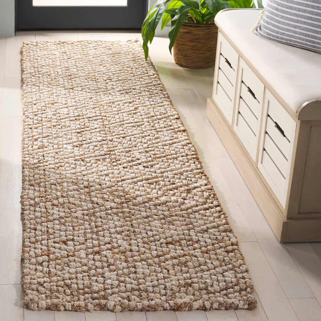 SAFAVIEH Handmade Natural Fiber Eligia Farmhouse Jute Rug